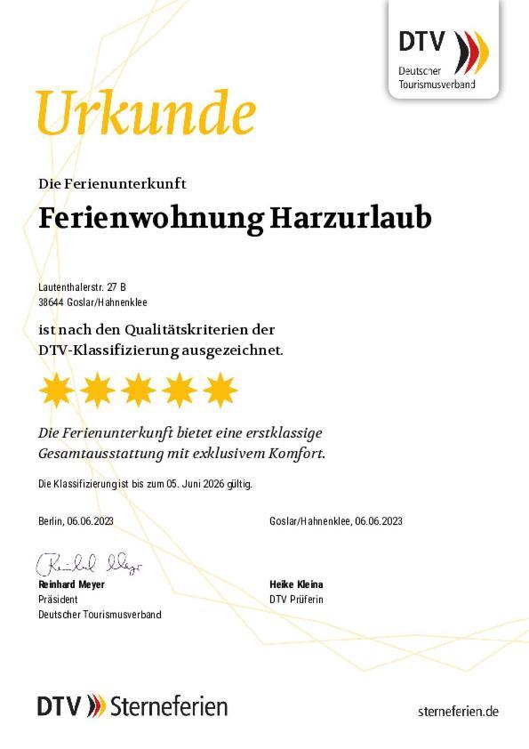 Ferienwohnung Harzurlaub Гослар Экстерьер фото